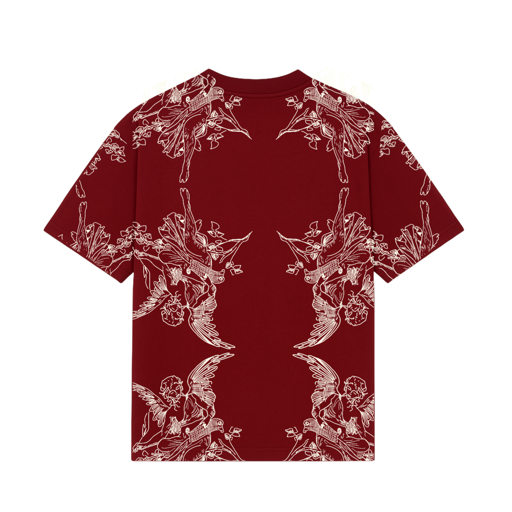 MAROON ANGEL TEE