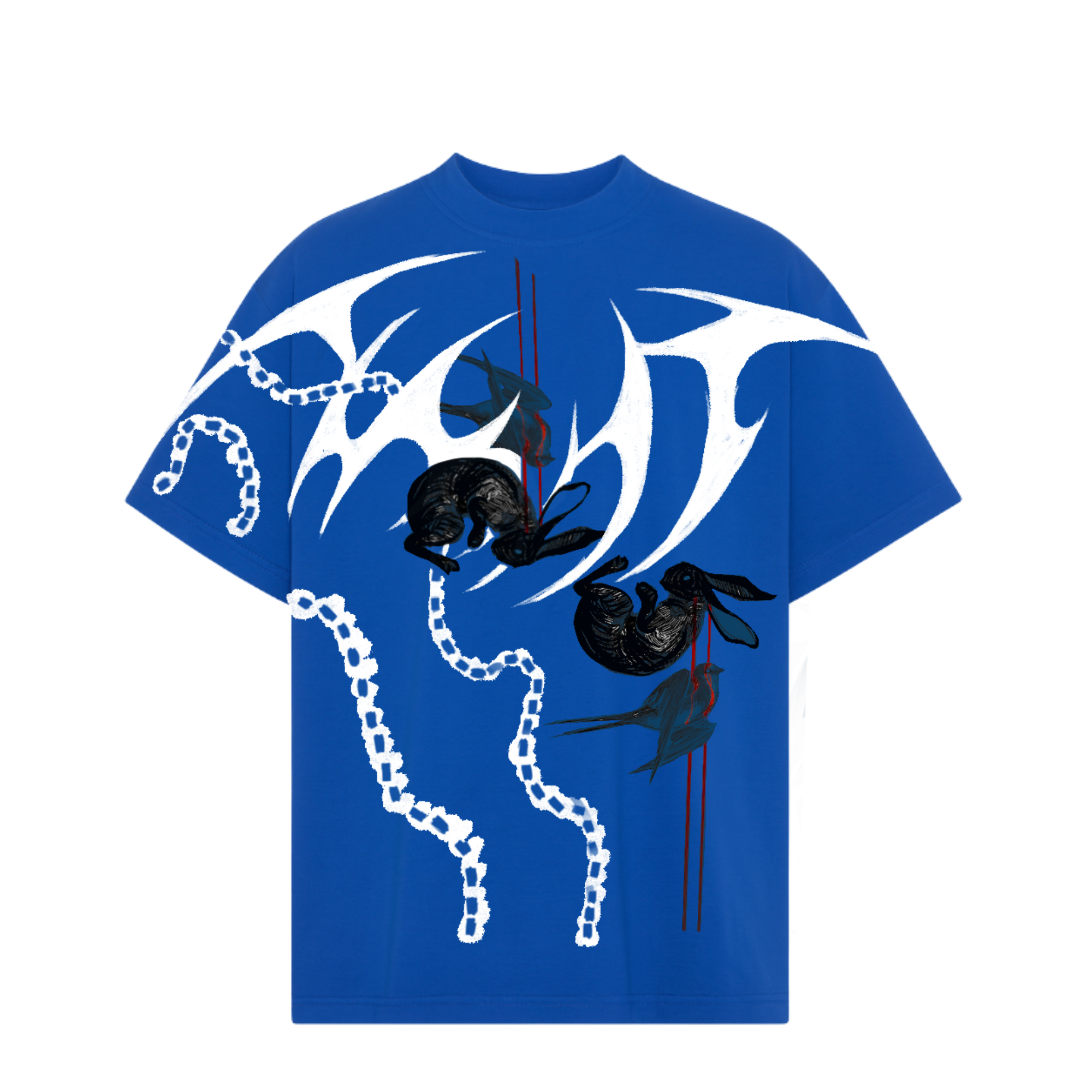 BLUE LIGHTNING TEE
